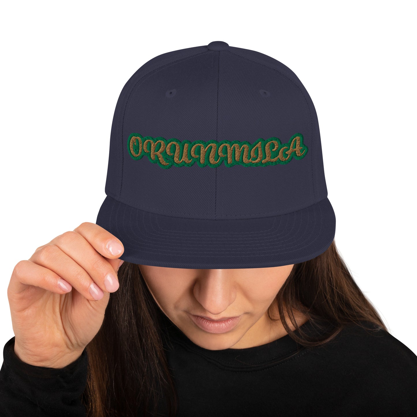 Orunmila Isese Reverse Script Snapback Hat