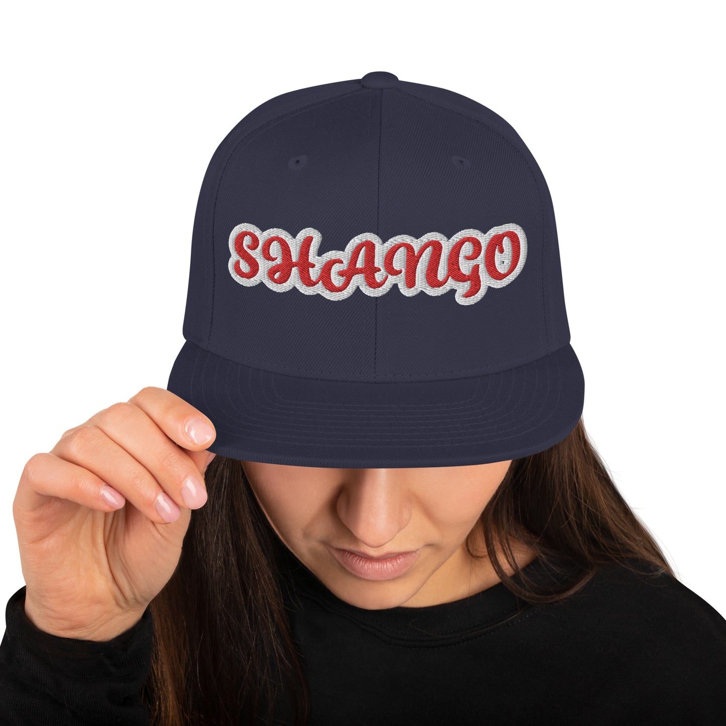 Shango 1 Script Snapback Hat