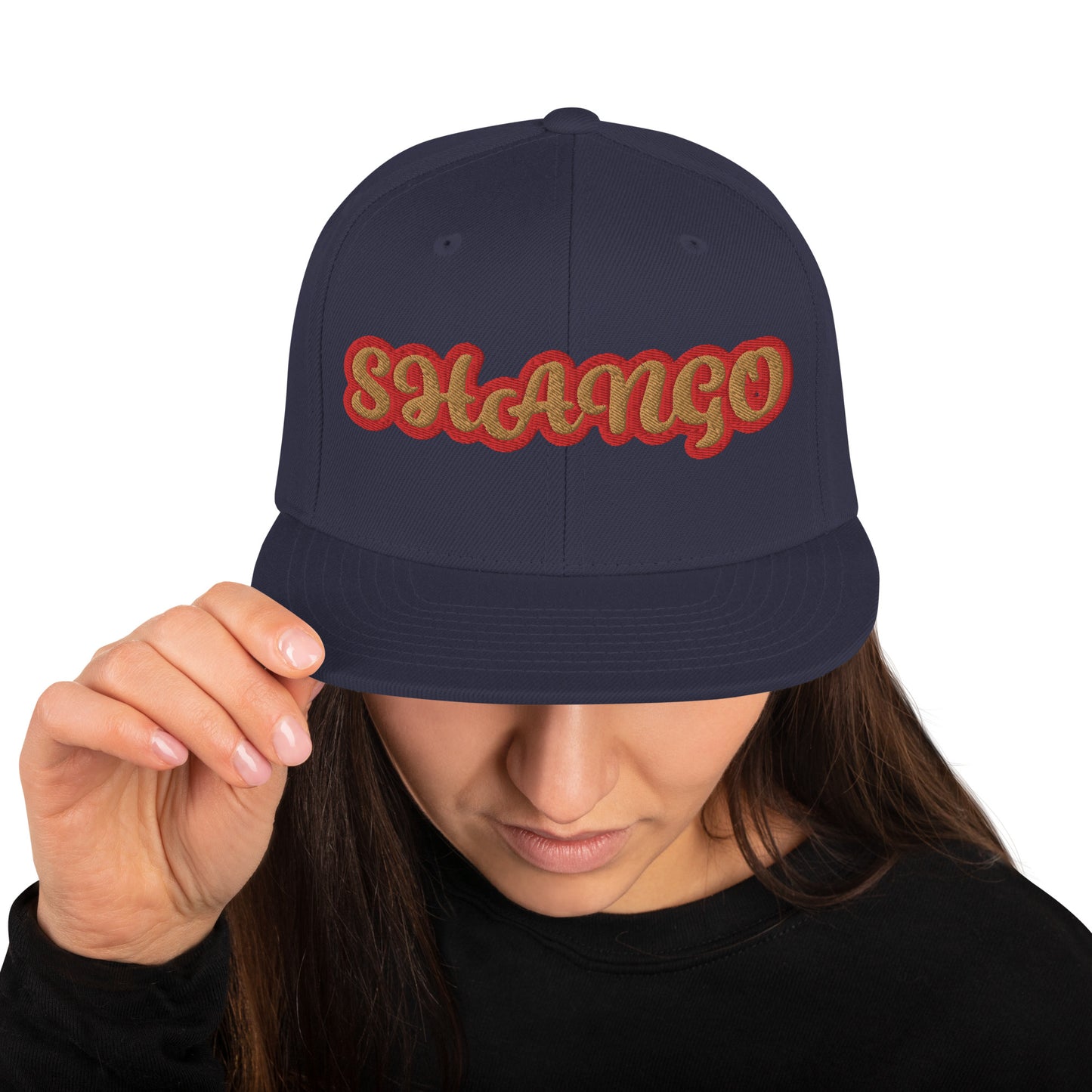 Shango Oro 2 Script Snapback Hat