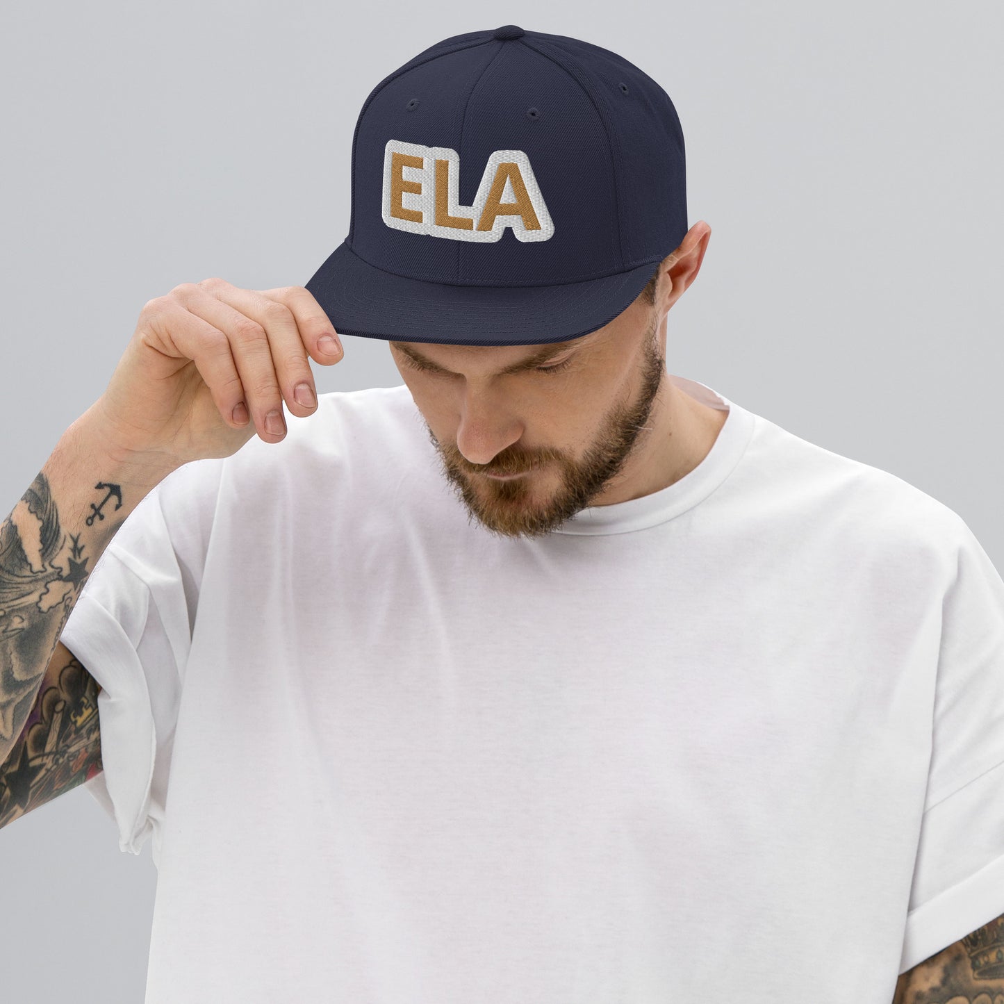 ELA Reverse Snapback Hat