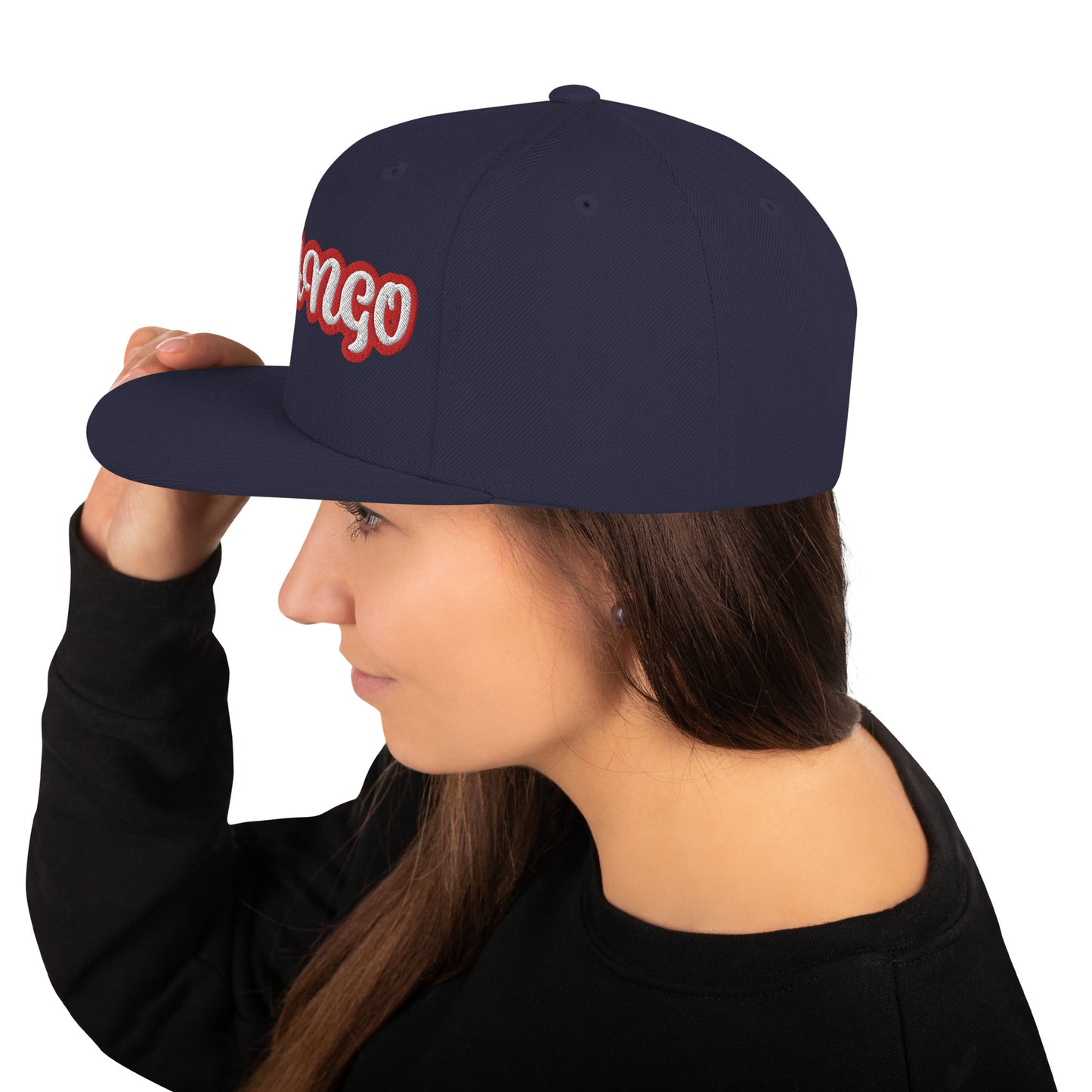 Shango 2 Script Snapback Hat