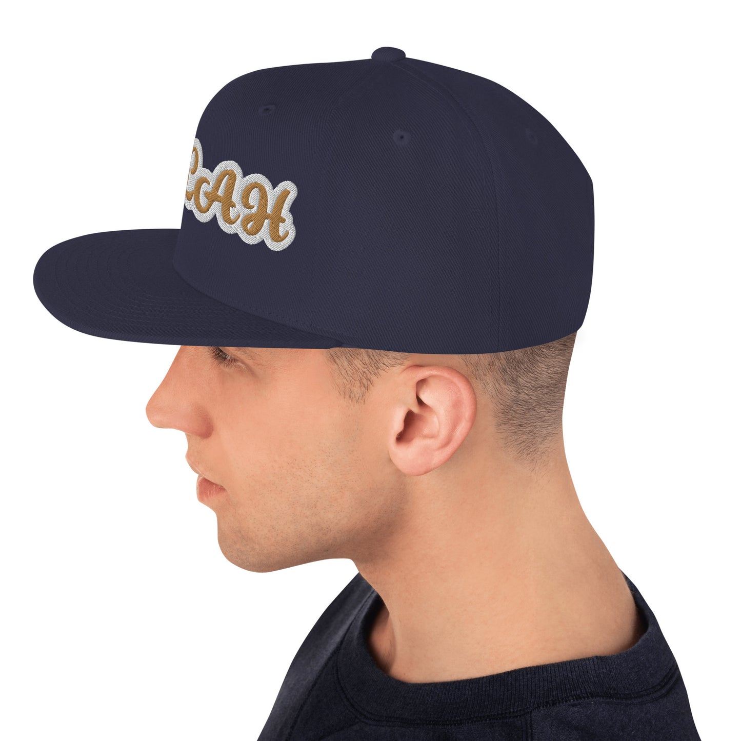 Allah 1 Reverse Script Snapback hat