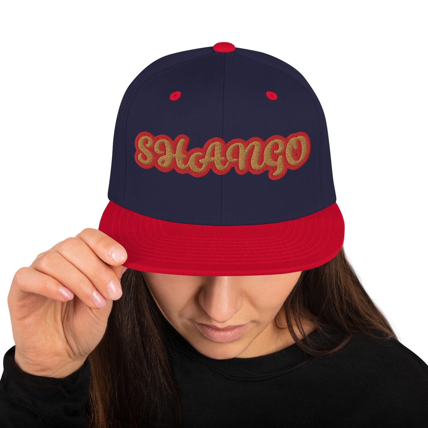 Shango Oro 2 Script Snapback Hat