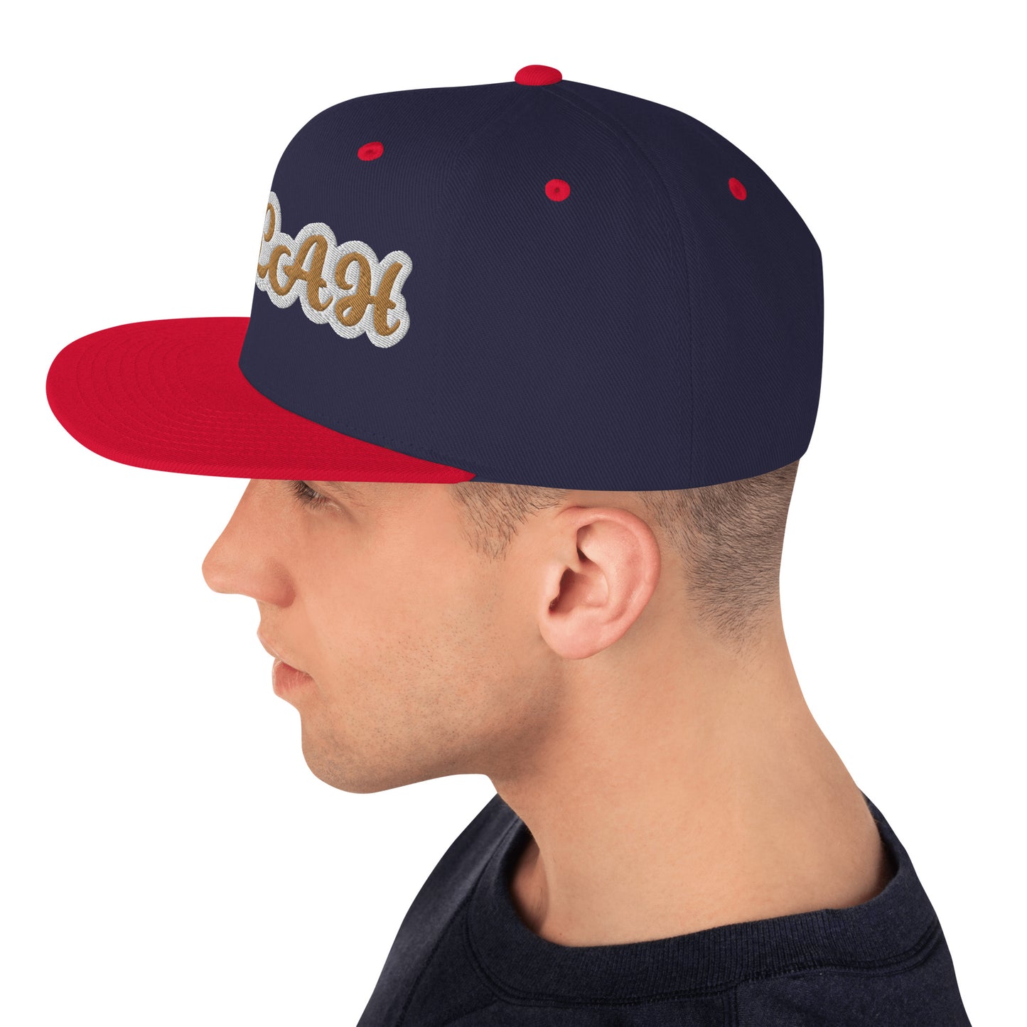 Allah 1 Reverse Script Snapback hat