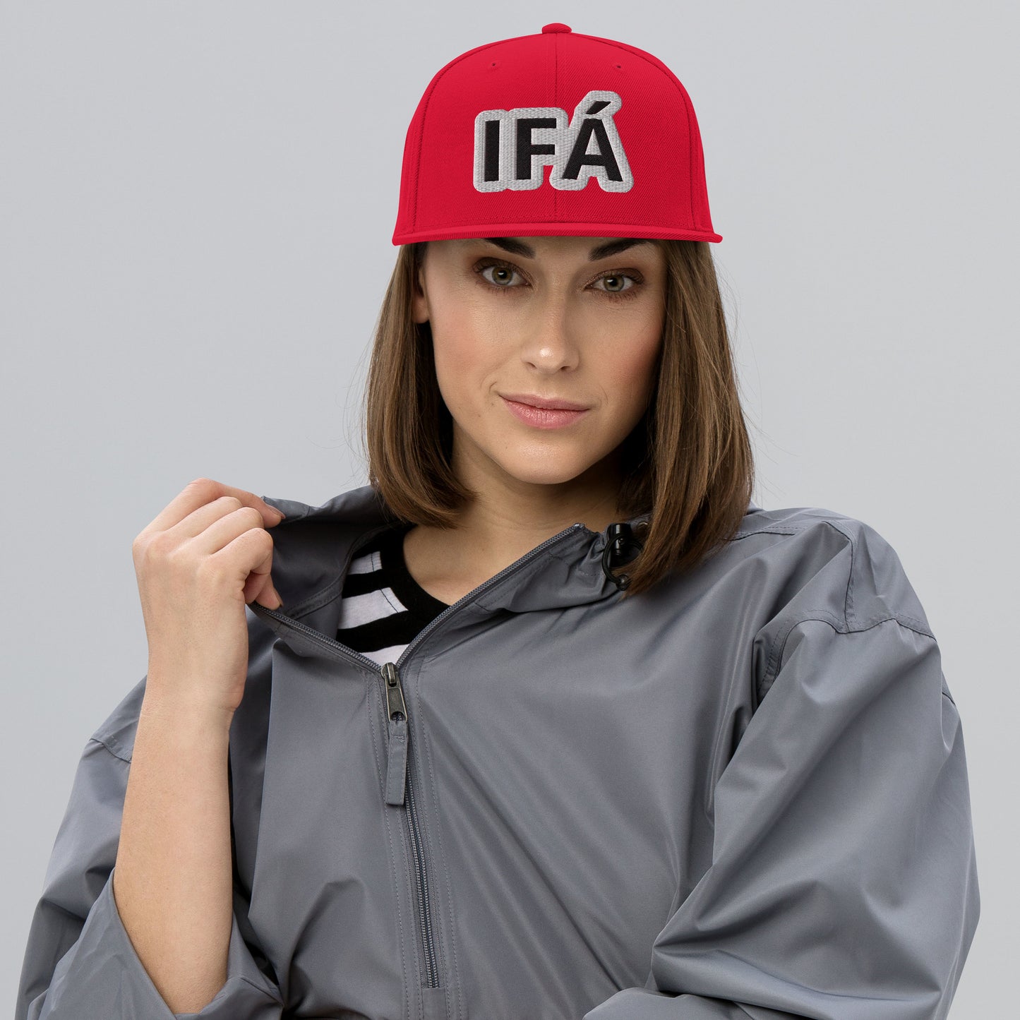 IFÁ Red 1 Snapback Hat
