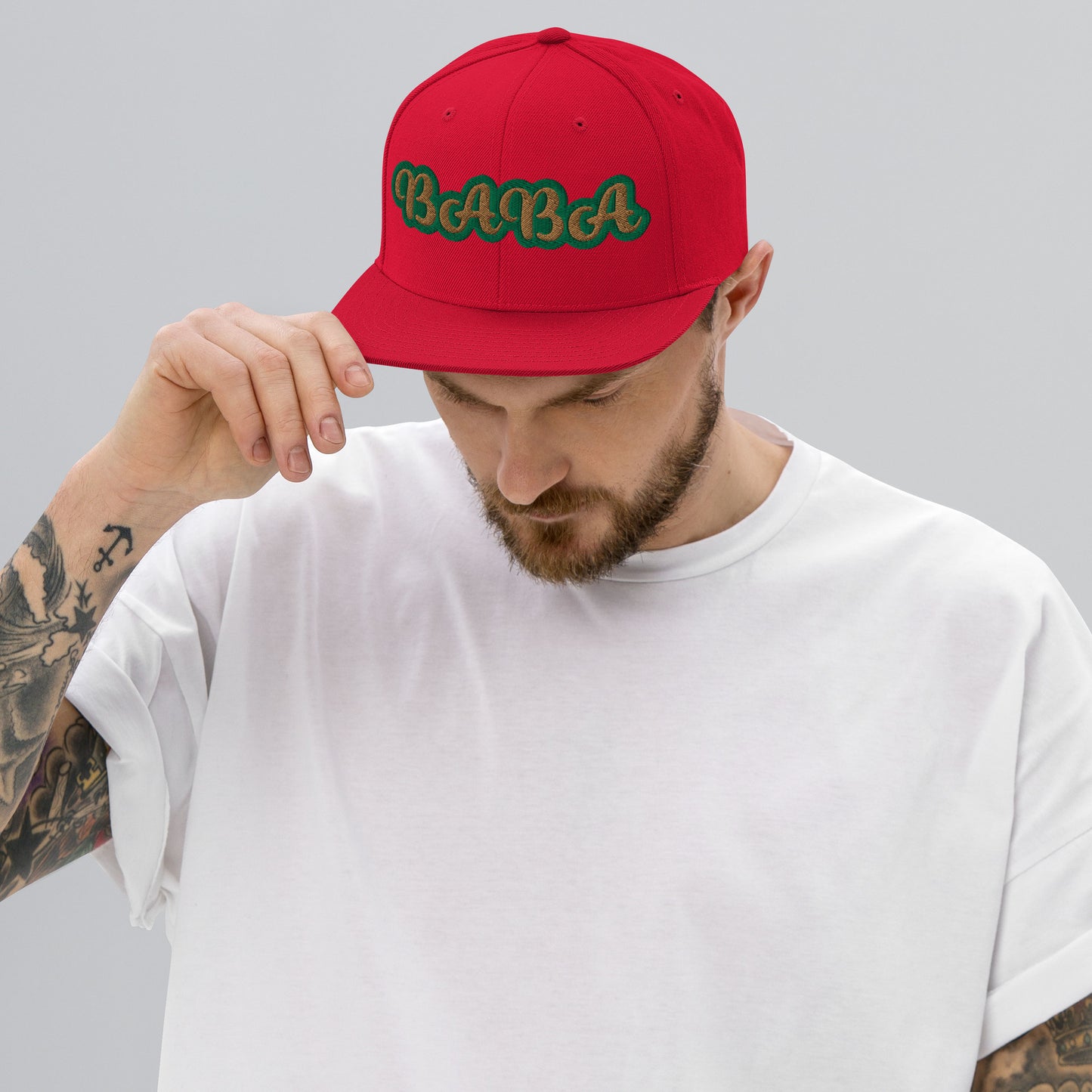 Baba 1 Isese Reverse Script Snapback hat