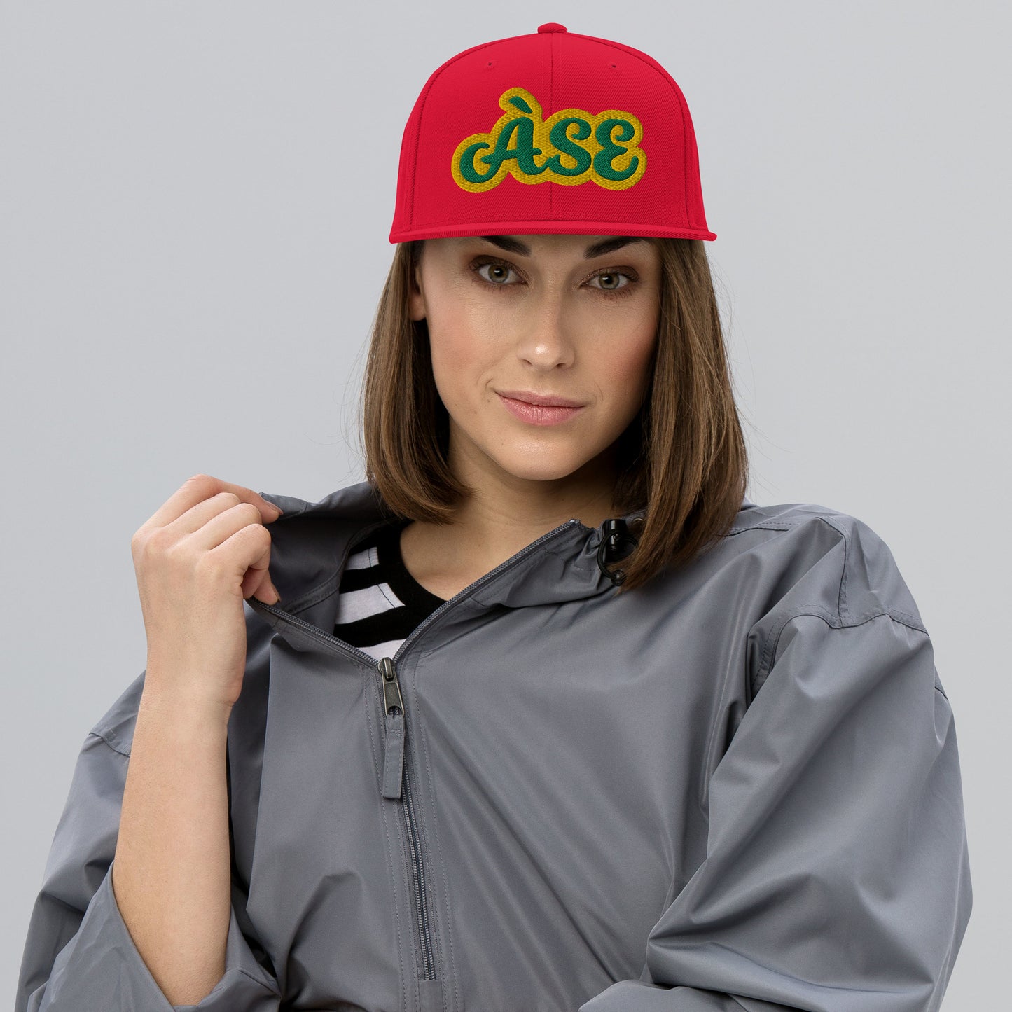 Àse Lucumi  Script Snapback hat
