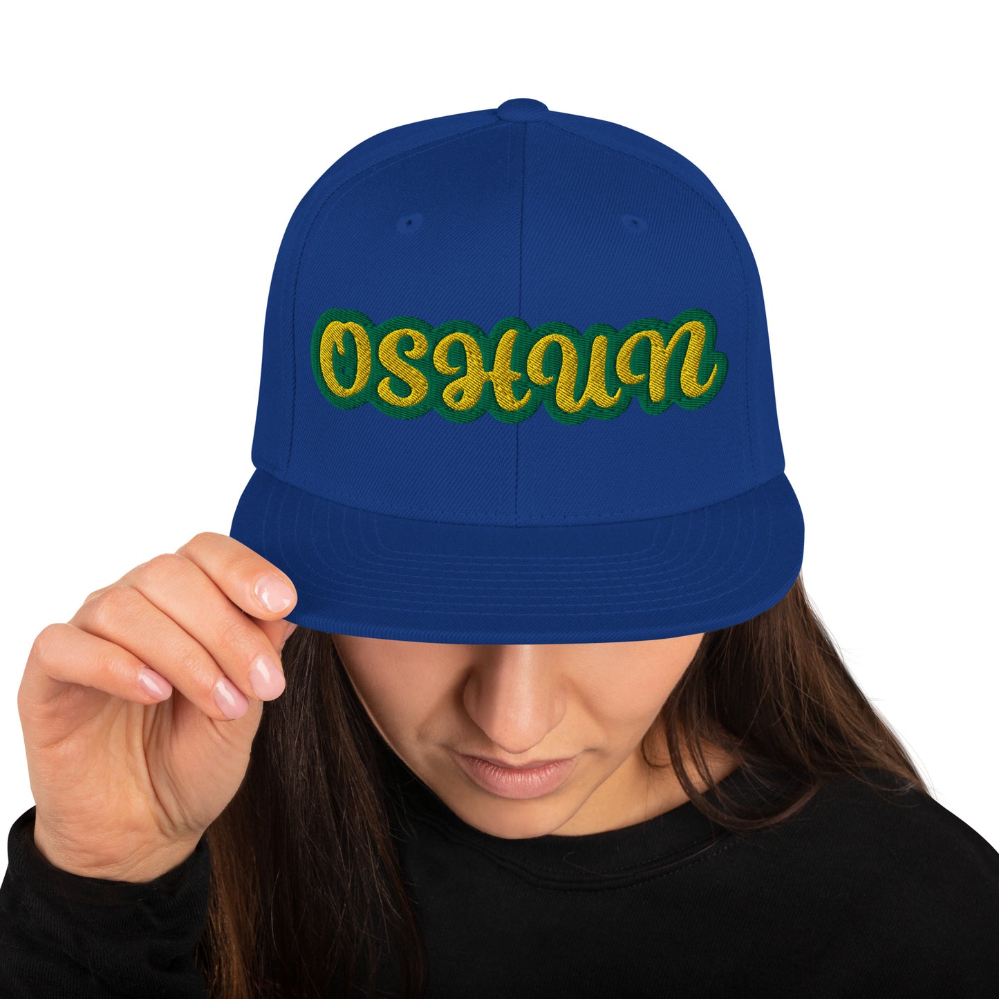 Oshun Lucumi Script Snapback Hat