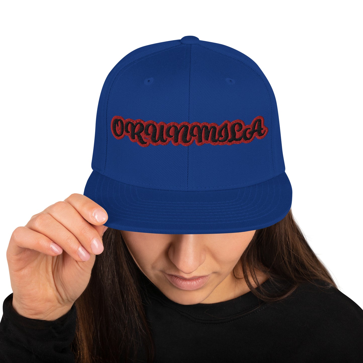 Orunmila Ájé ju Ogun 4 Script Snapback Hat