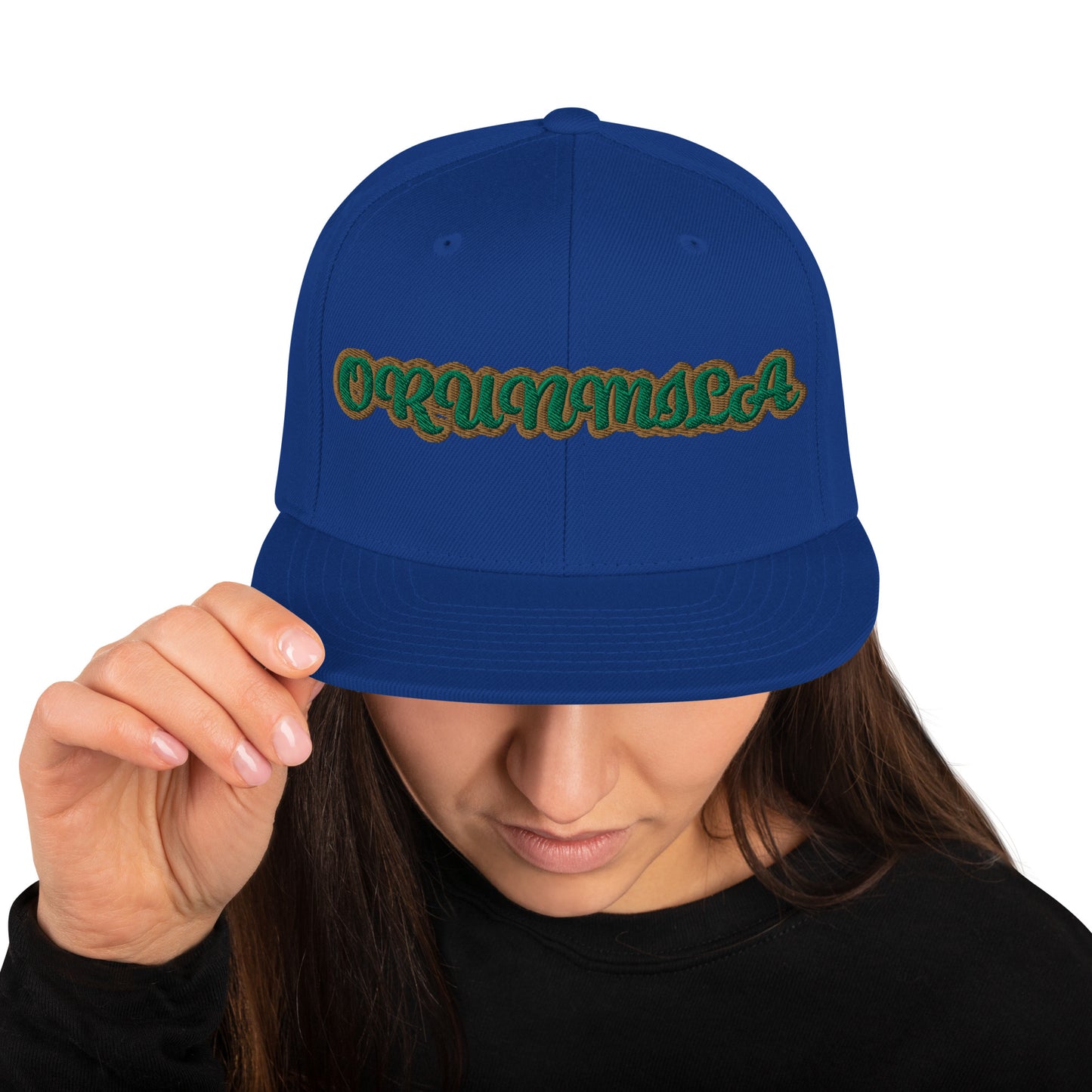 Orunmila Isese Script Snapback Hat