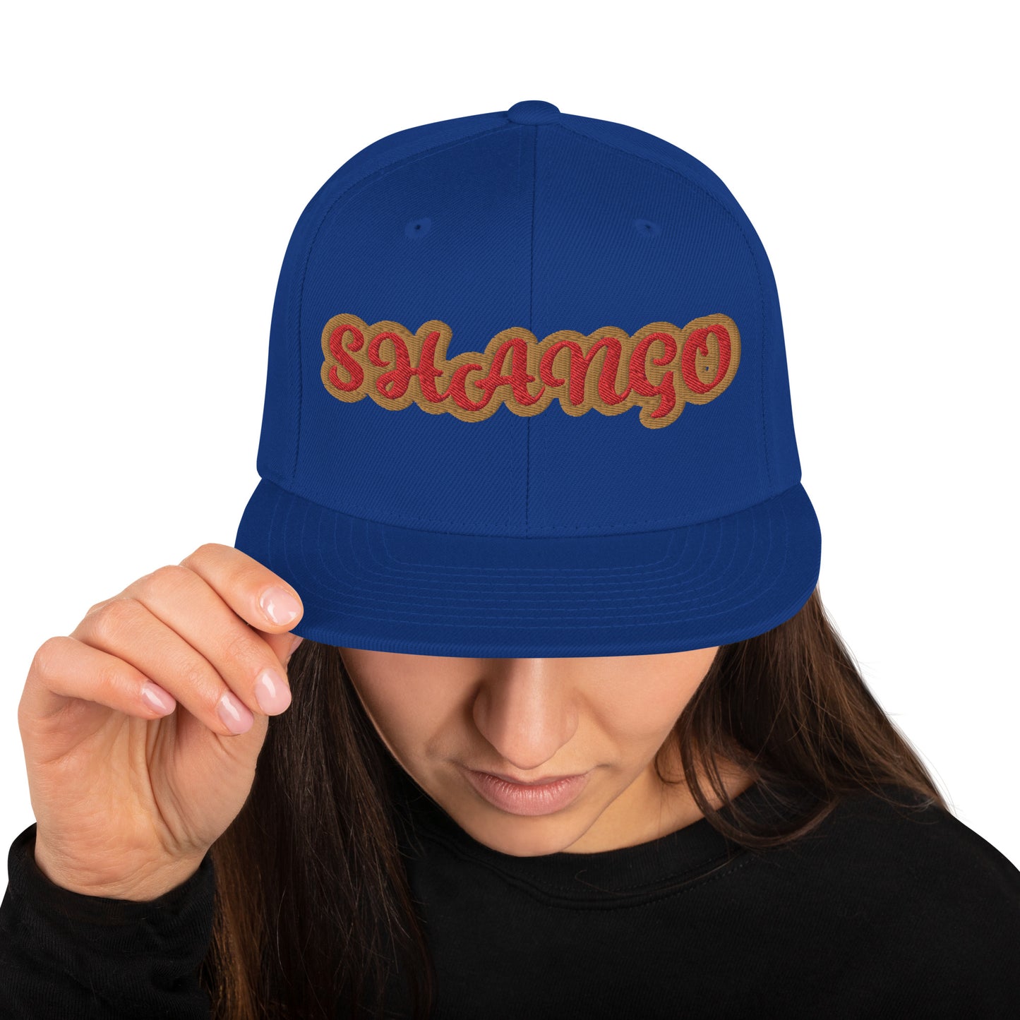 Shango Oro 1 Script Snapback Hat