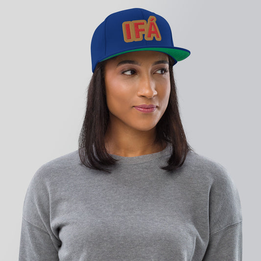 IFÁ Red 7 Snapback Hat