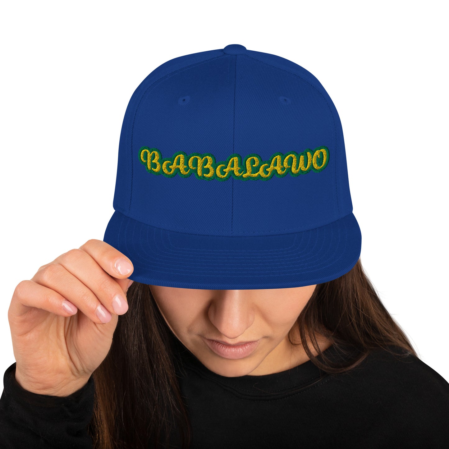 Babalawo 1  Lucumi Reverse Script Snapback hat