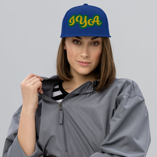 Iya 1 Lucumi Reverse Script Snapback hat