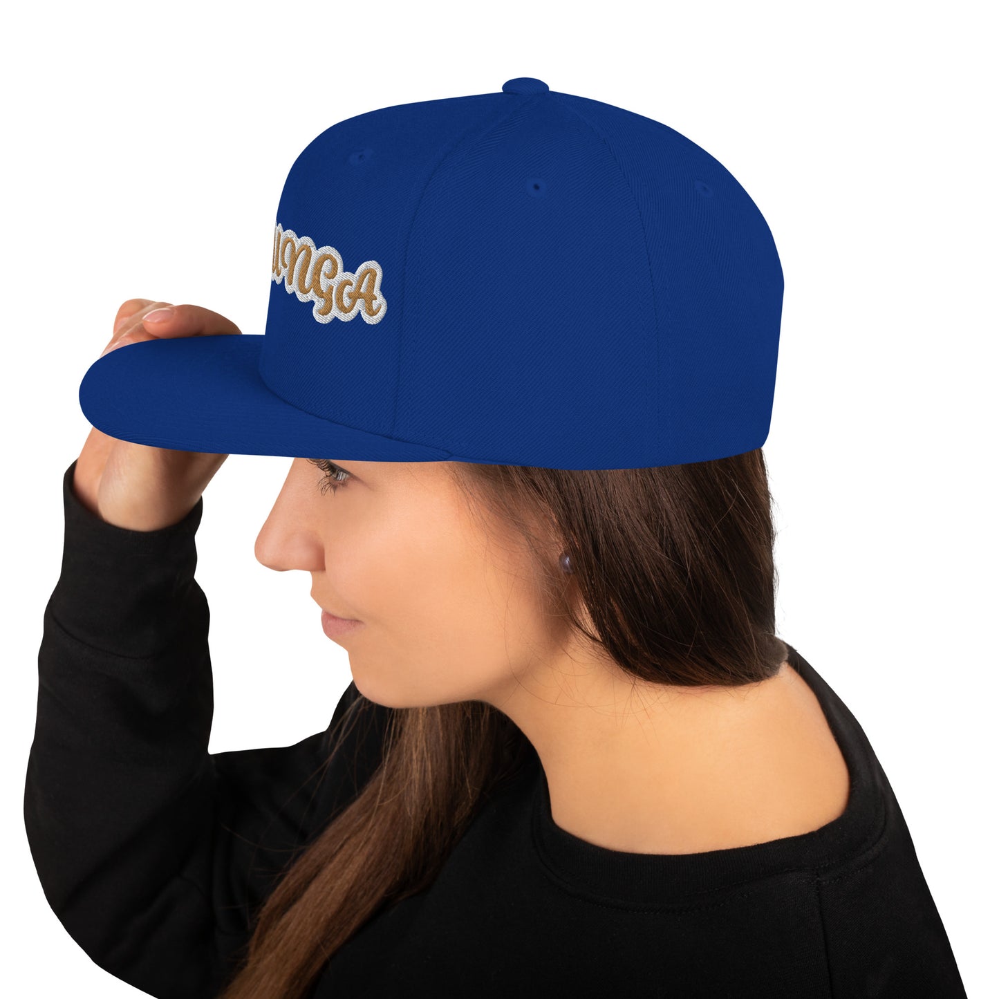 Kalunga Reverse Script Snapback hat