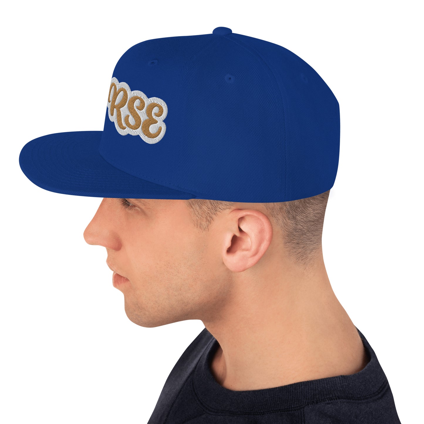 NORSE 1 Reverse Script Snapback hat