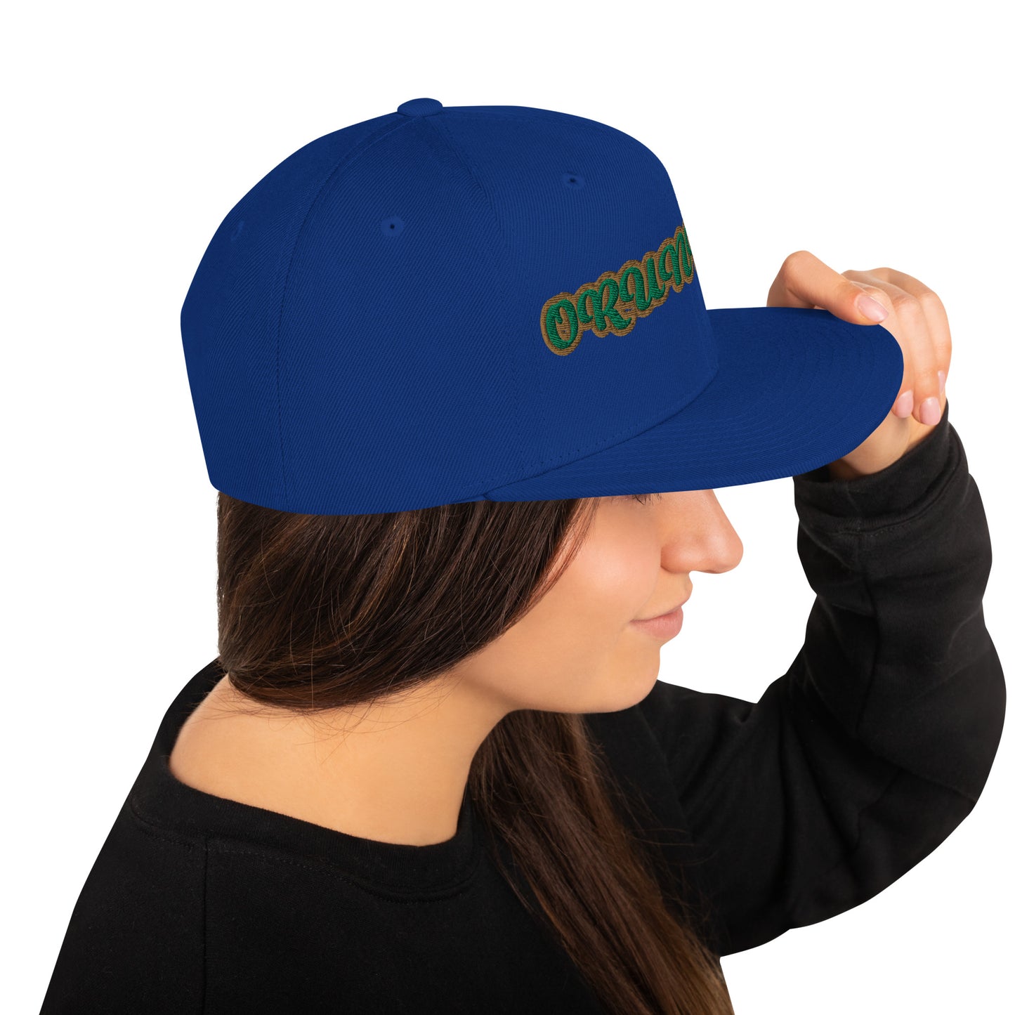 Orunmila Isese Script Snapback Hat