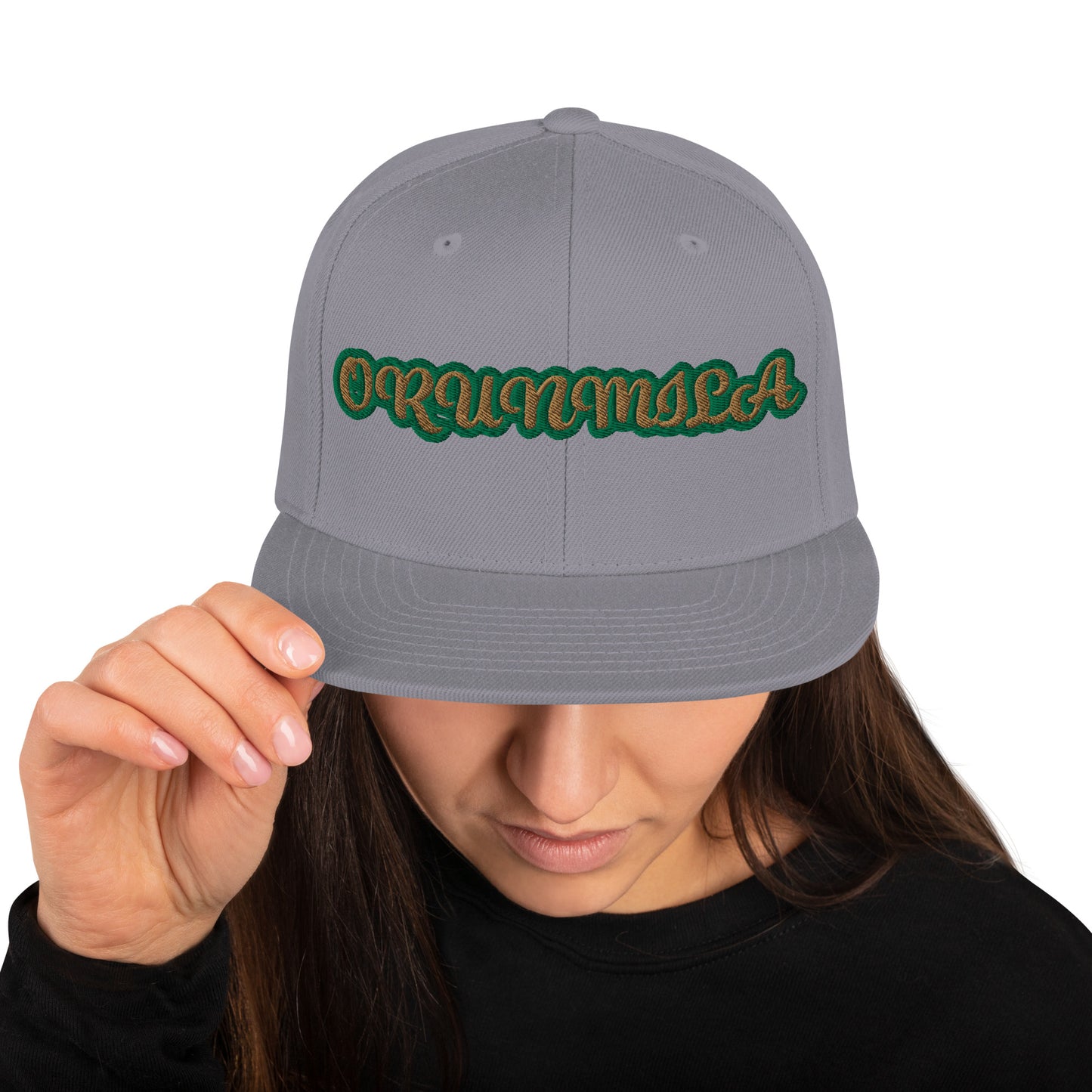 Orunmila Isese Reverse Script Snapback Hat