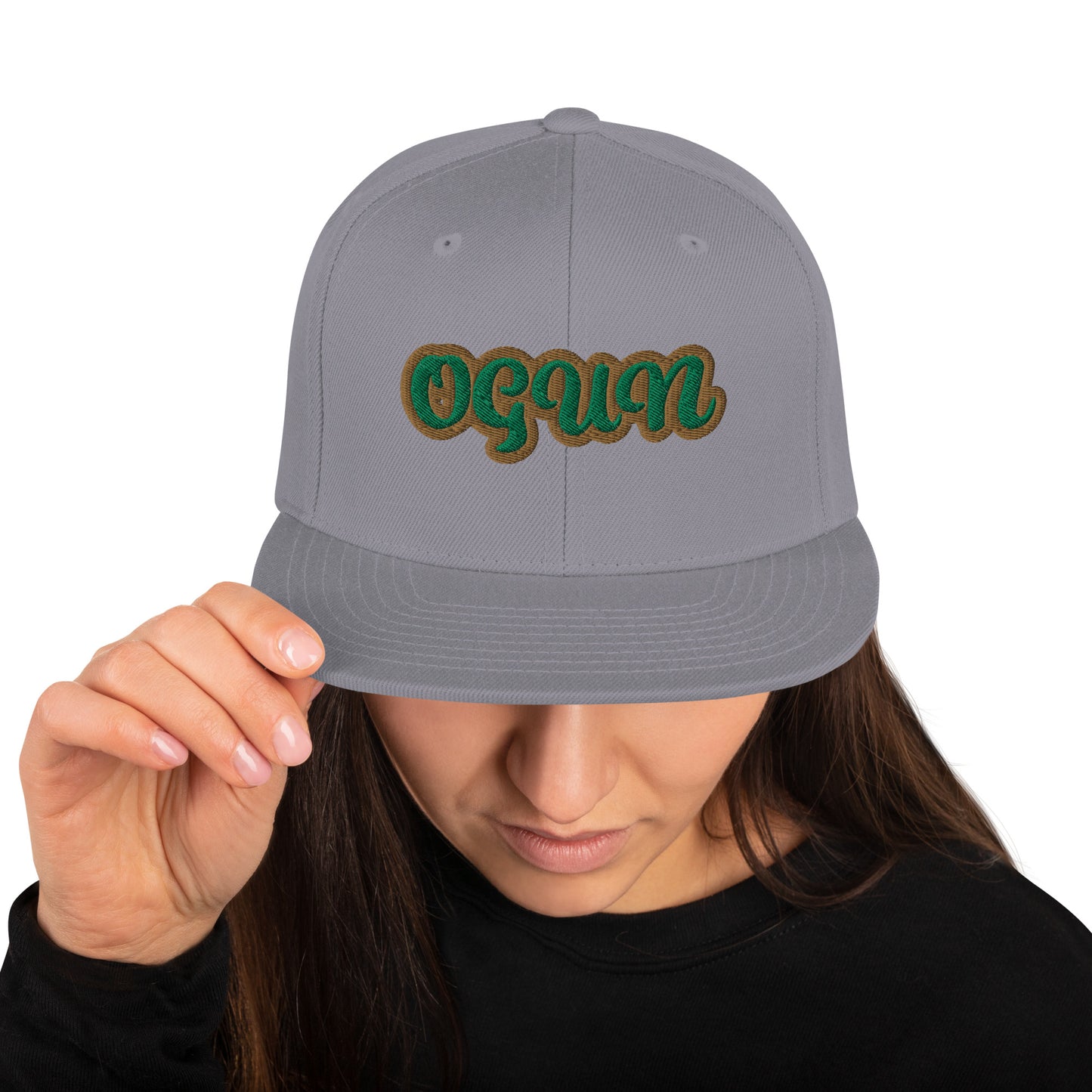Ogun Oro 1 Script Snapback Hat