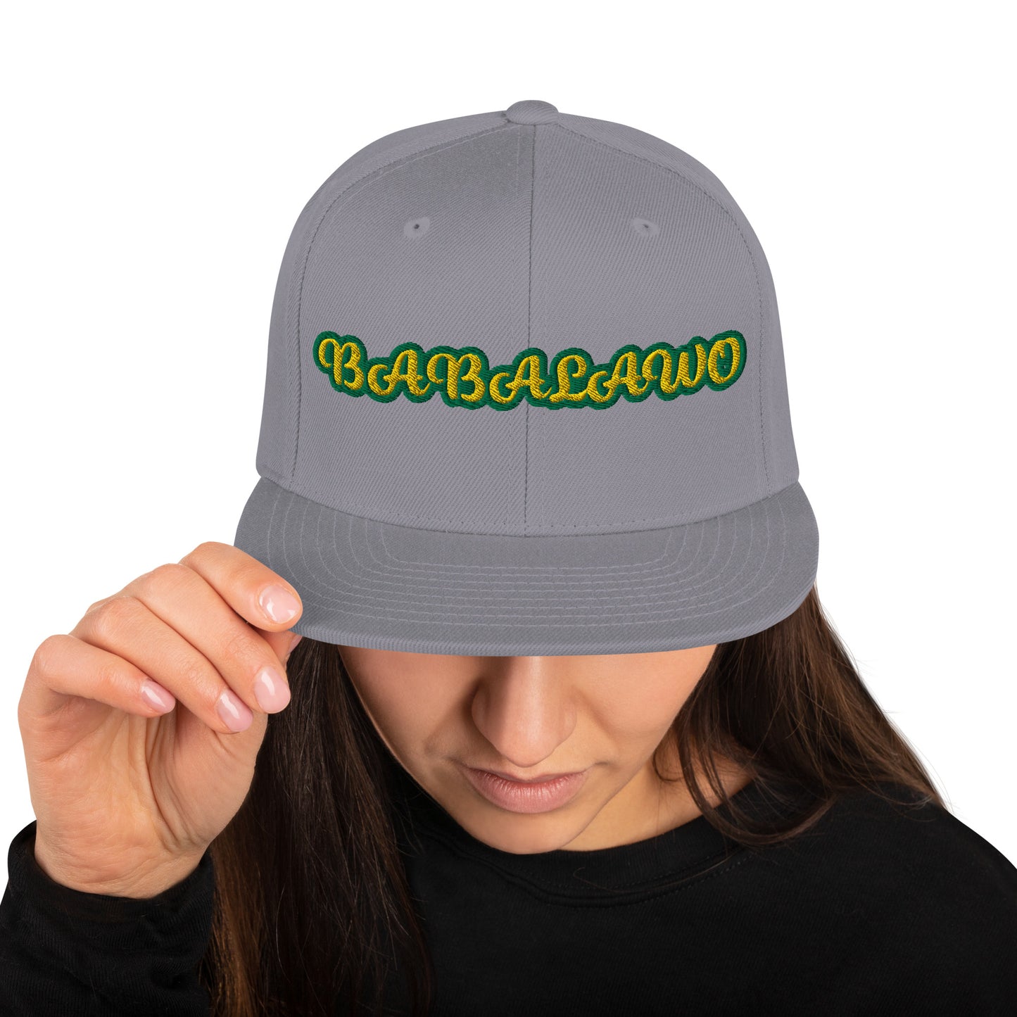 Babalawo 1  Lucumi Reverse Script Snapback hat