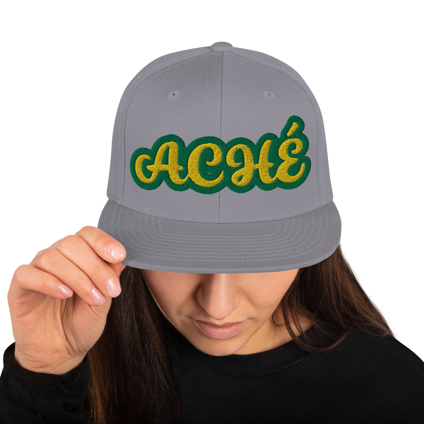 Aché Lucumi  Reverse Script Snapback hat