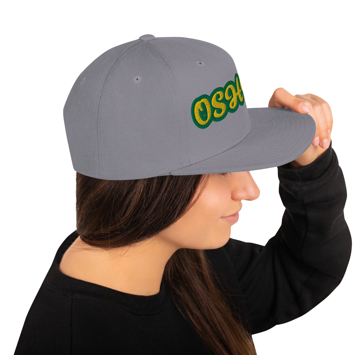 Oshun Lucumi Script Snapback Hat