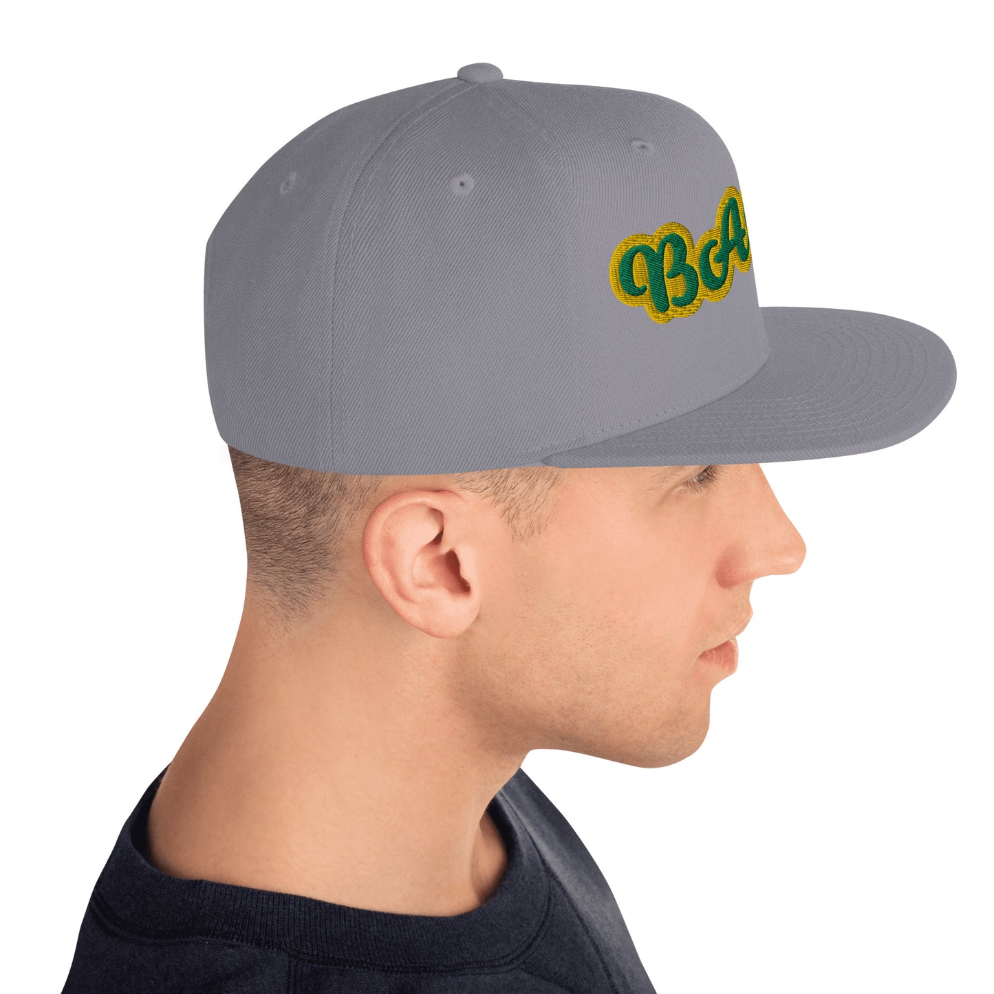 Baba 1 Lucumi Script Snapback hat