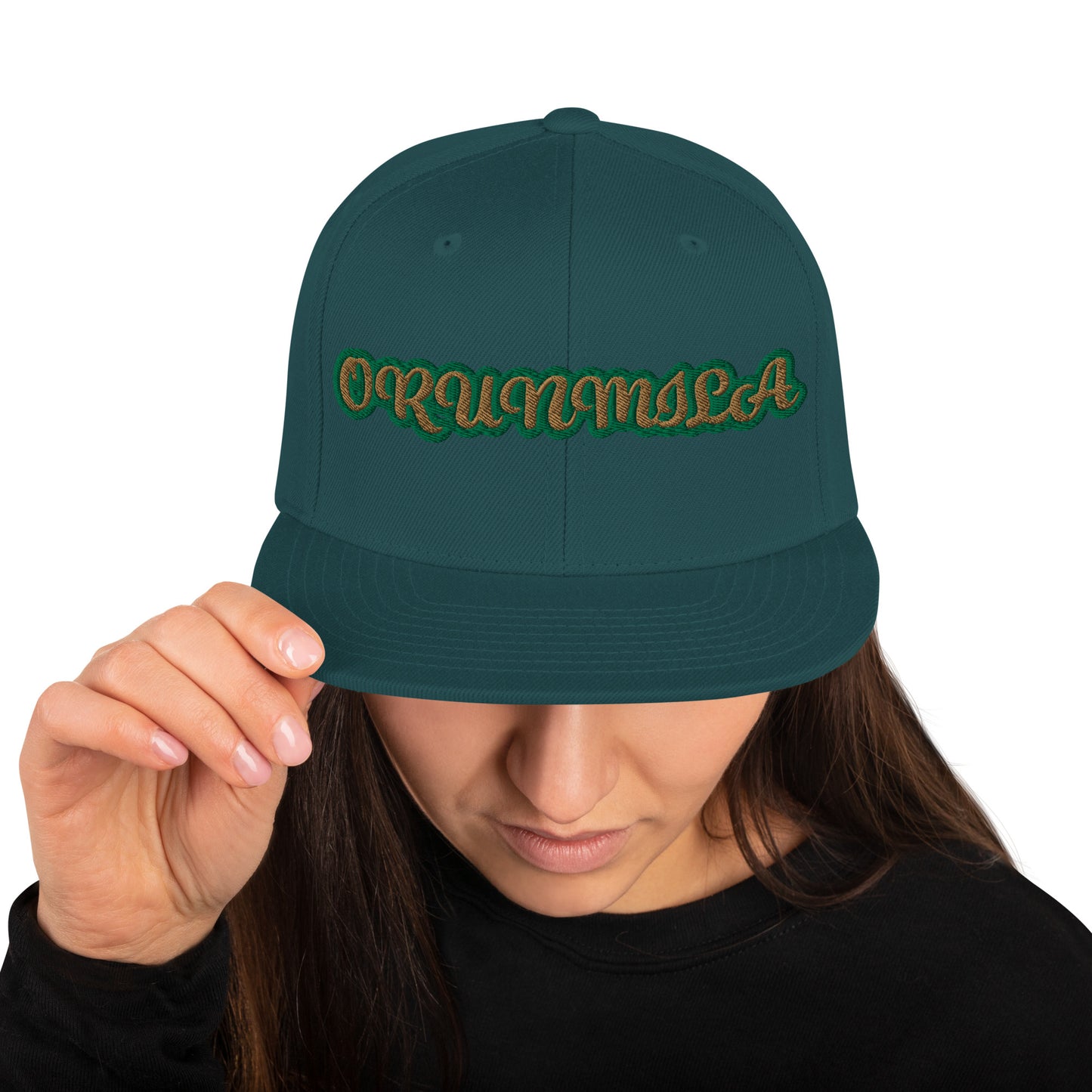 Orunmila Isese Reverse Script Snapback Hat