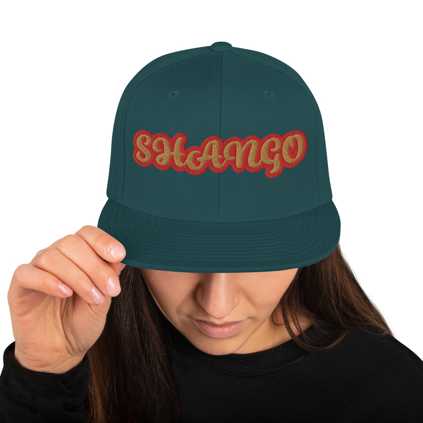 Shango Oro 2 Script Snapback Hat