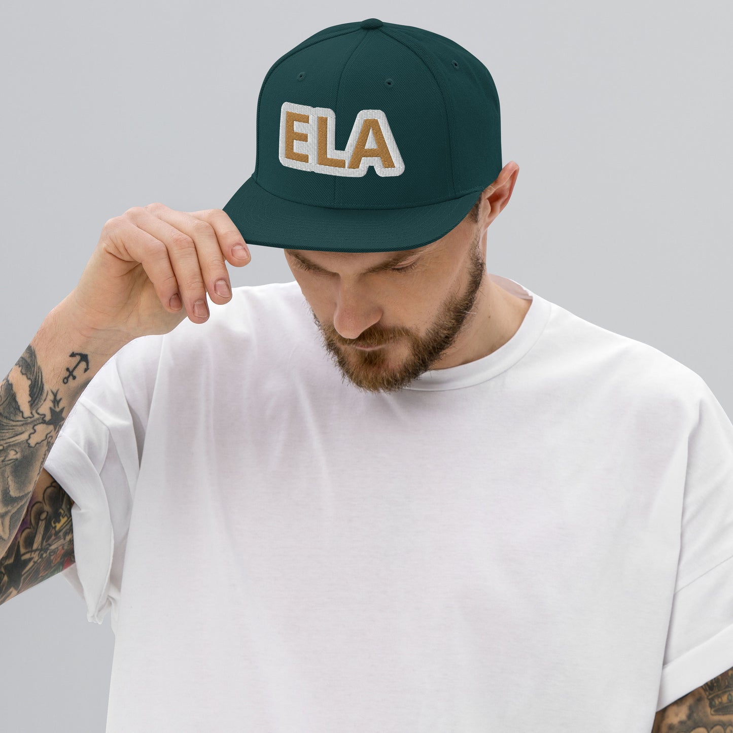 ELA Reverse Snapback Hat