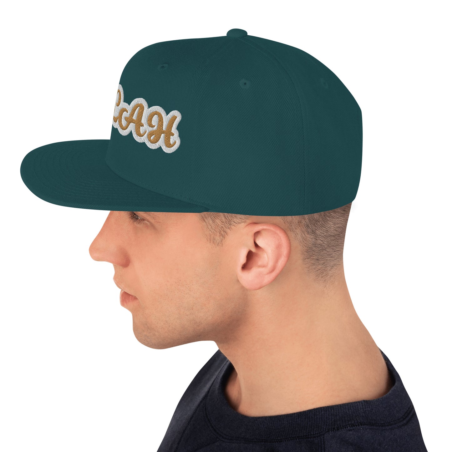 Allah 1 Reverse Script Snapback hat
