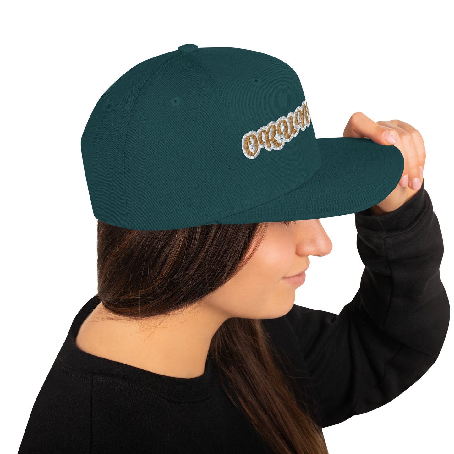 Orunmila ELA Reverse Script Snapback Hat