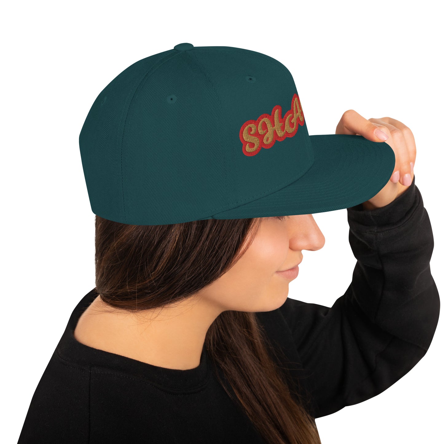 Shango Oro 2 Script Snapback Hat
