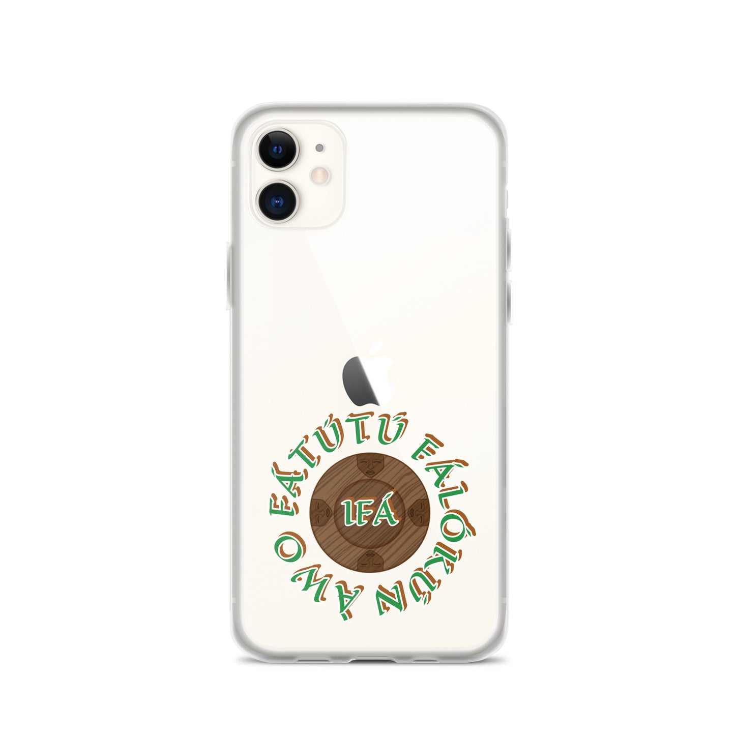 Personalized Egbe Logo 3 Clear Case for iPhone®