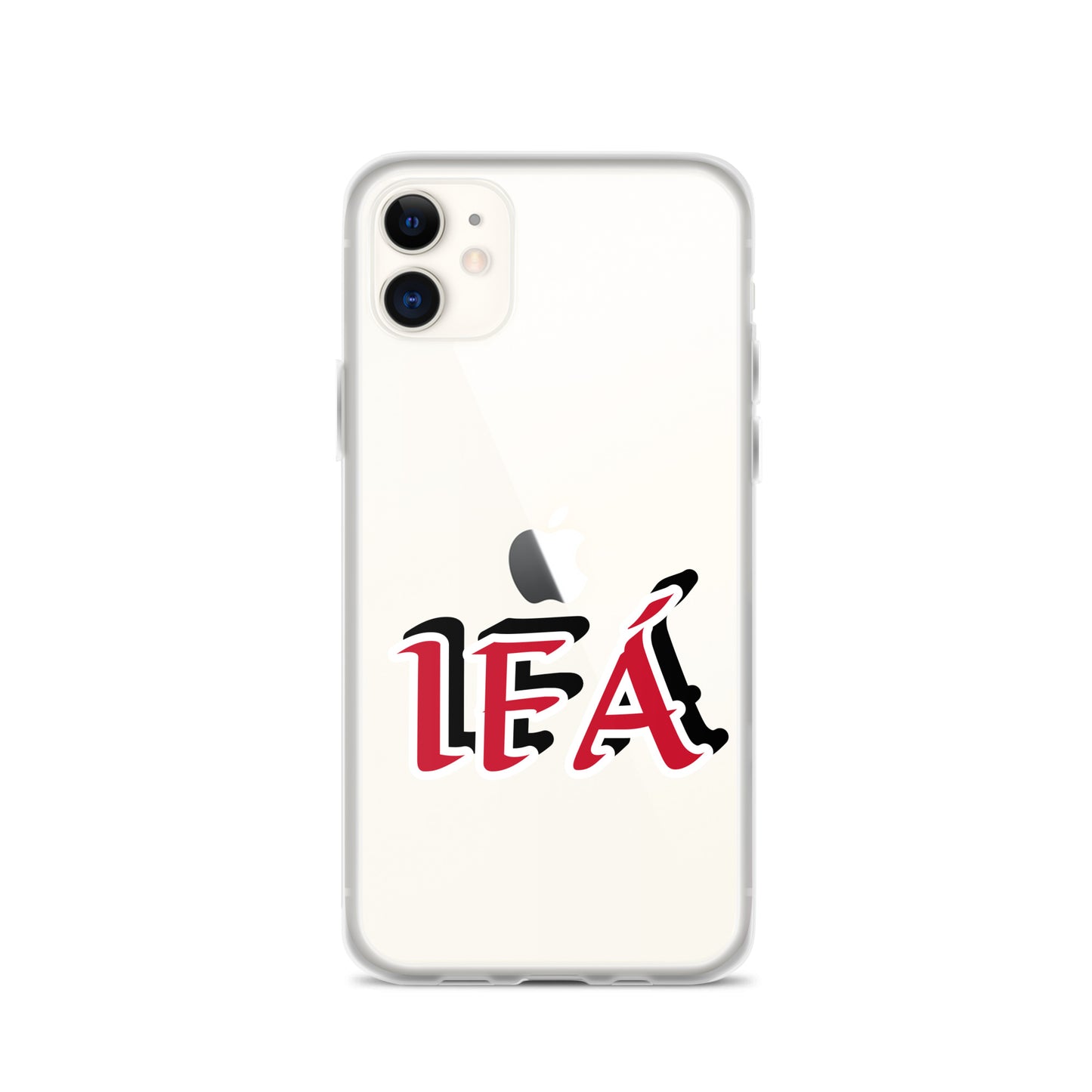 Ifa Red/Black Clear Case for iPhone®