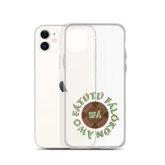 Personalized Egbe Logo 3 Clear Case for iPhone®