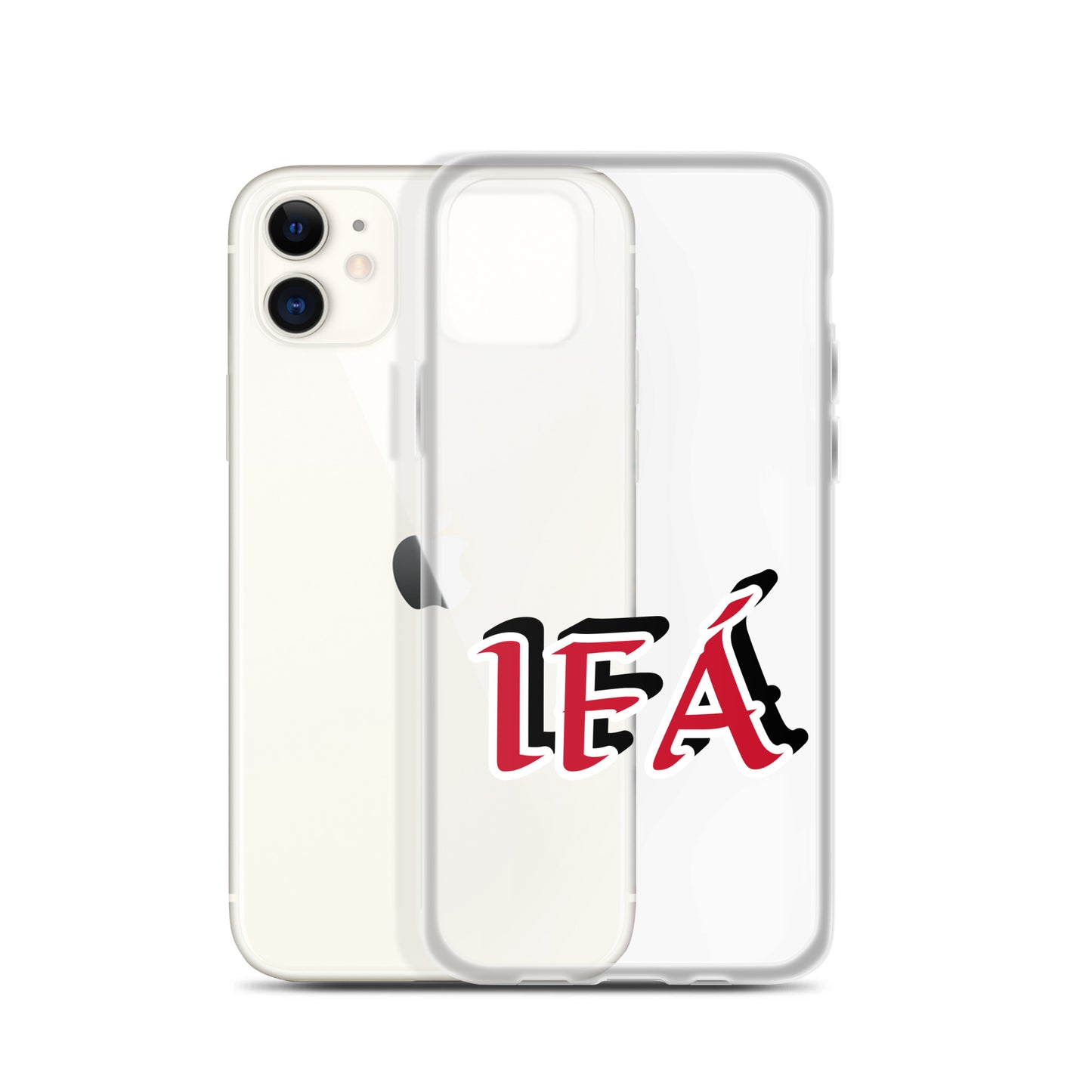 Ifa Red/Black Clear Case for iPhone®