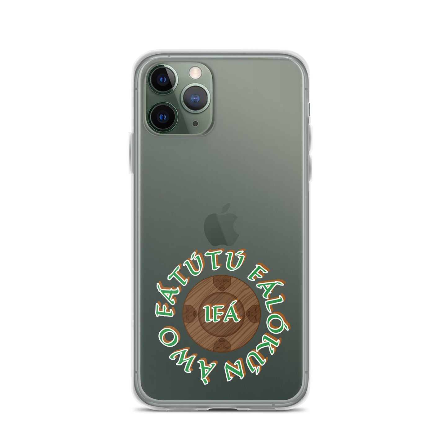 Personalized Egbe Logo 3 Clear Case for iPhone®