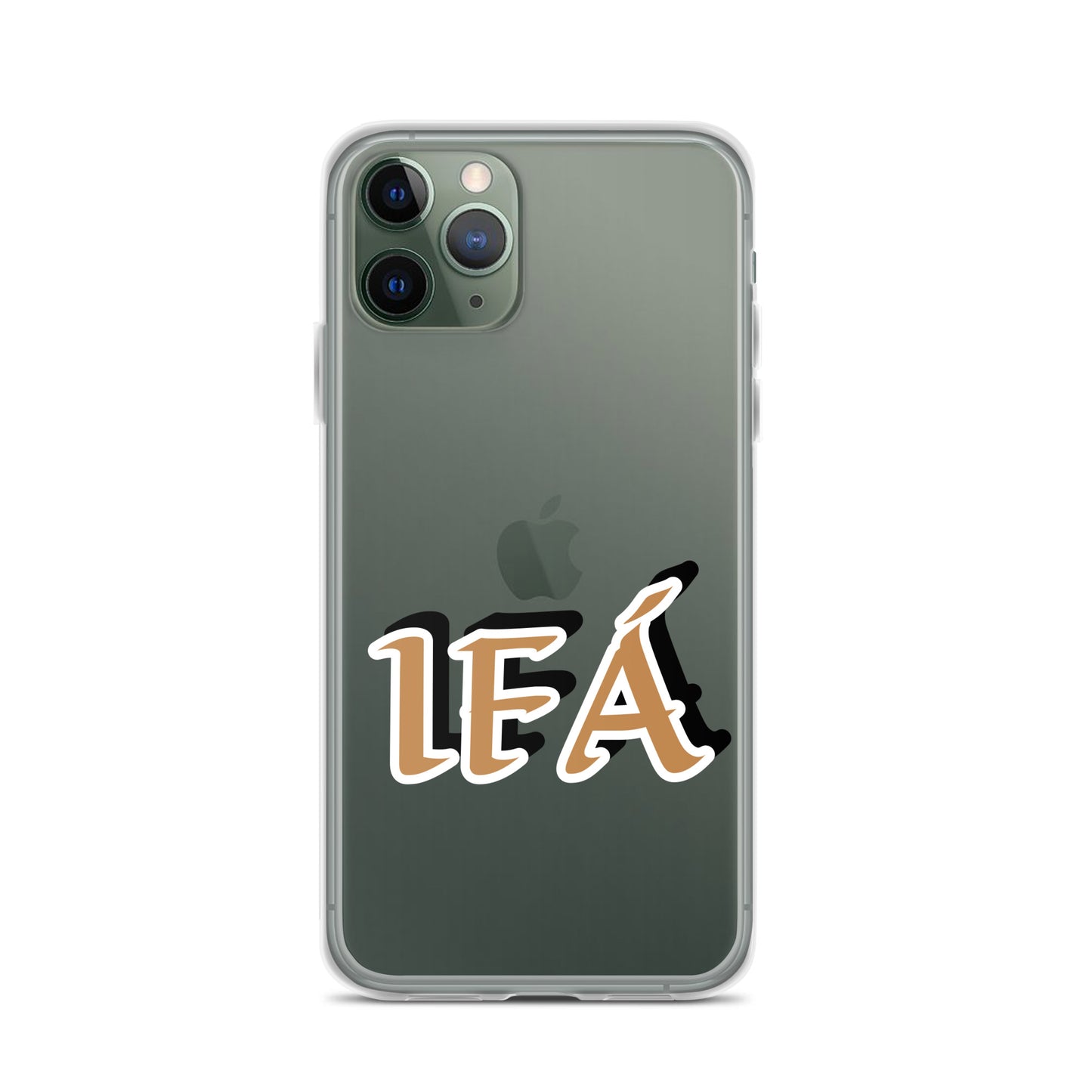 Ifa Gold/Black Clear Case for iPhone®