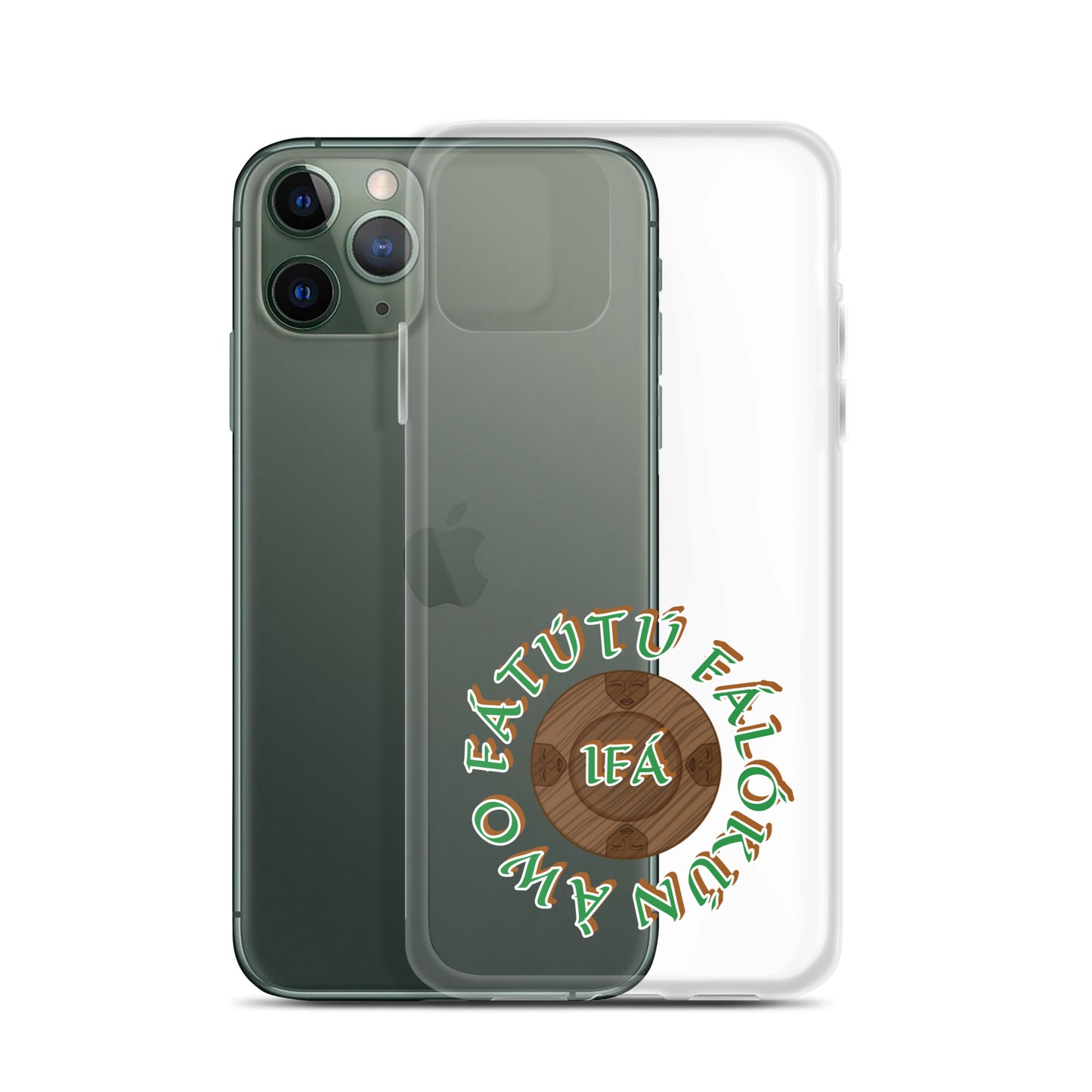 Personalized Egbe Logo 3 Clear Case for iPhone®