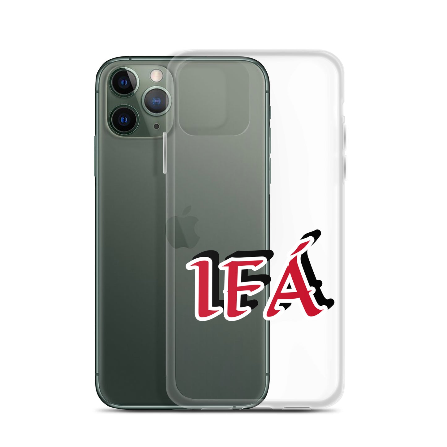 Ifa Red/Black Clear Case for iPhone®