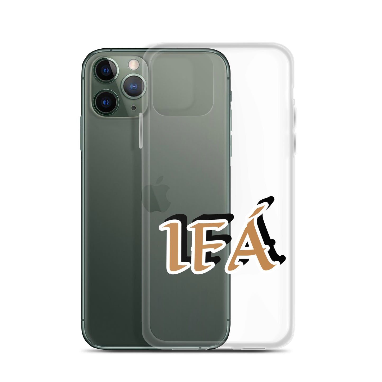 Ifa Gold/Black Clear Case for iPhone®