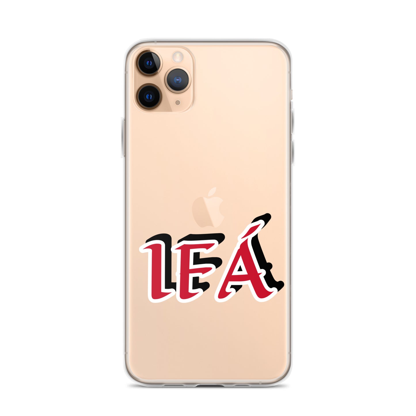 Ifa Red/Black Clear Case for iPhone®
