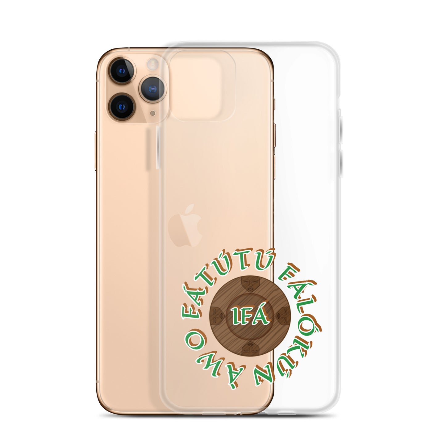 Personalized Egbe Logo 3 Clear Case for iPhone®