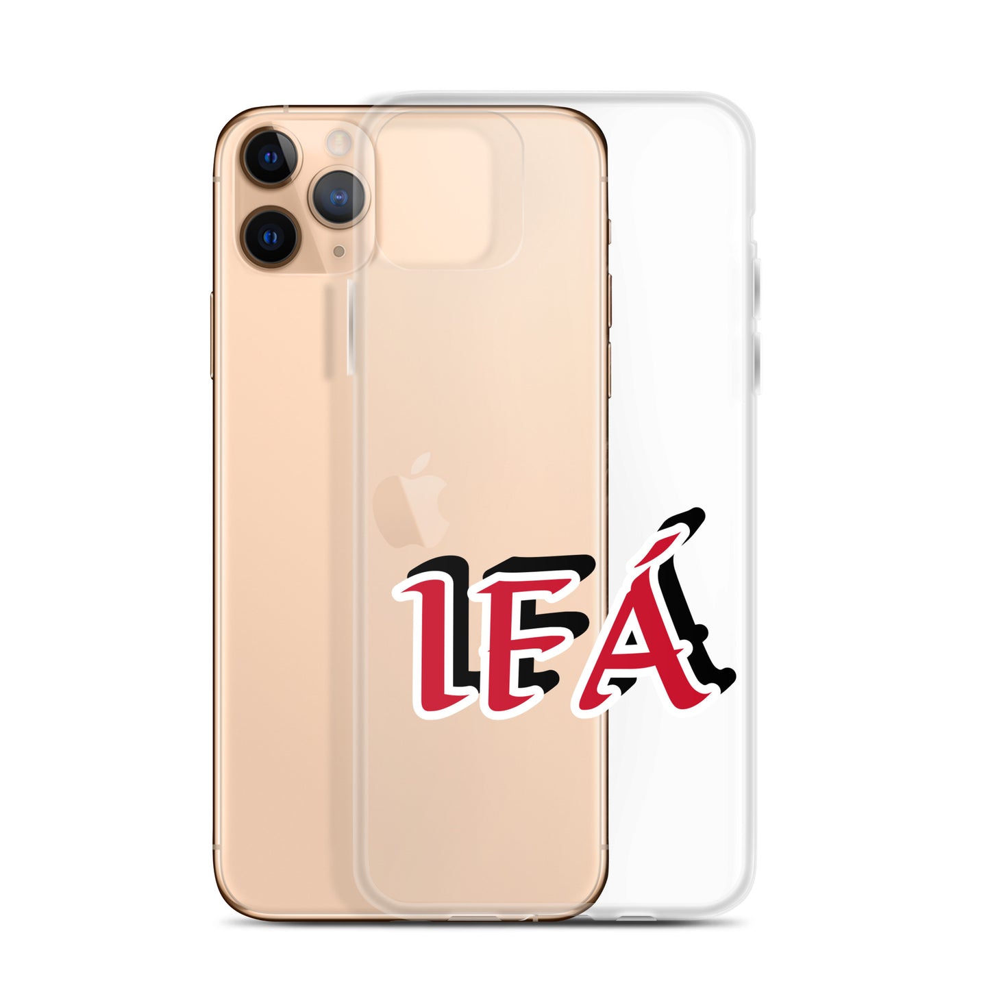 Ifa Red/Black Clear Case for iPhone®