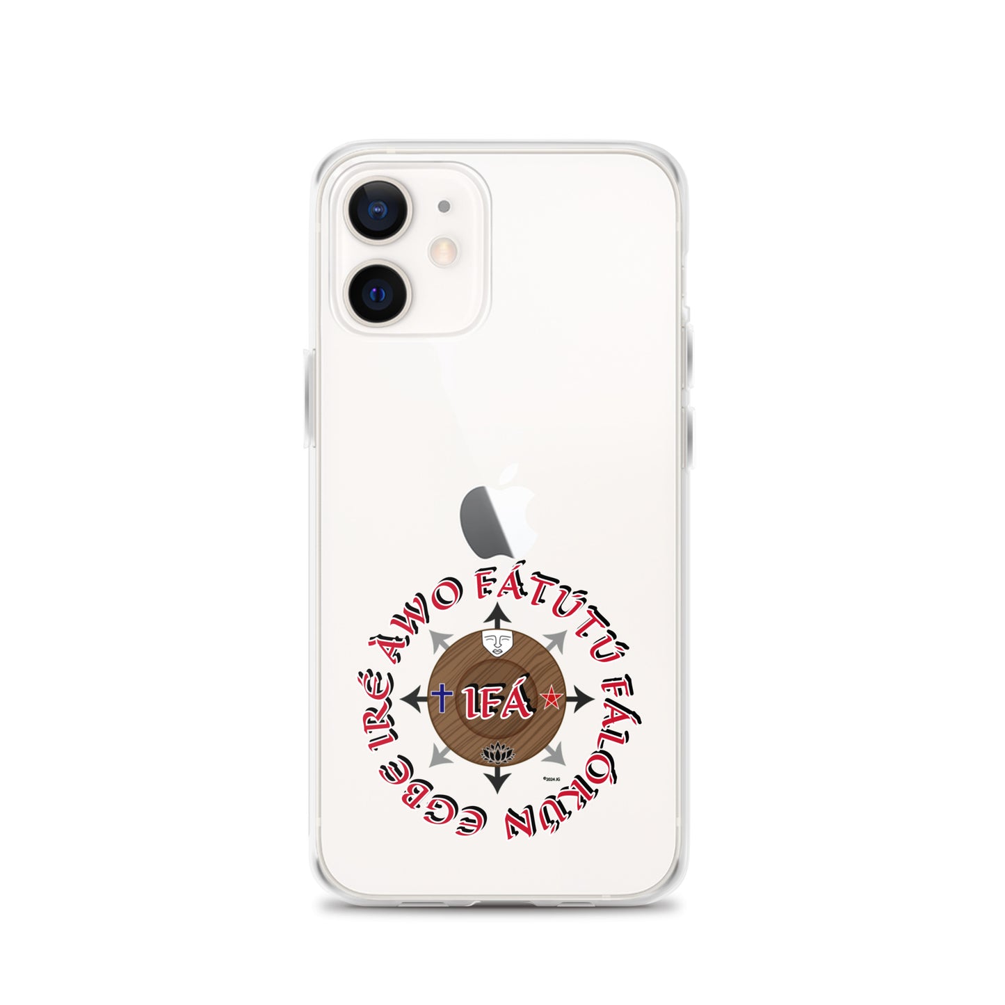 Personalized Egbe Ire Awo Signature Logo Clear Case for iPhone®