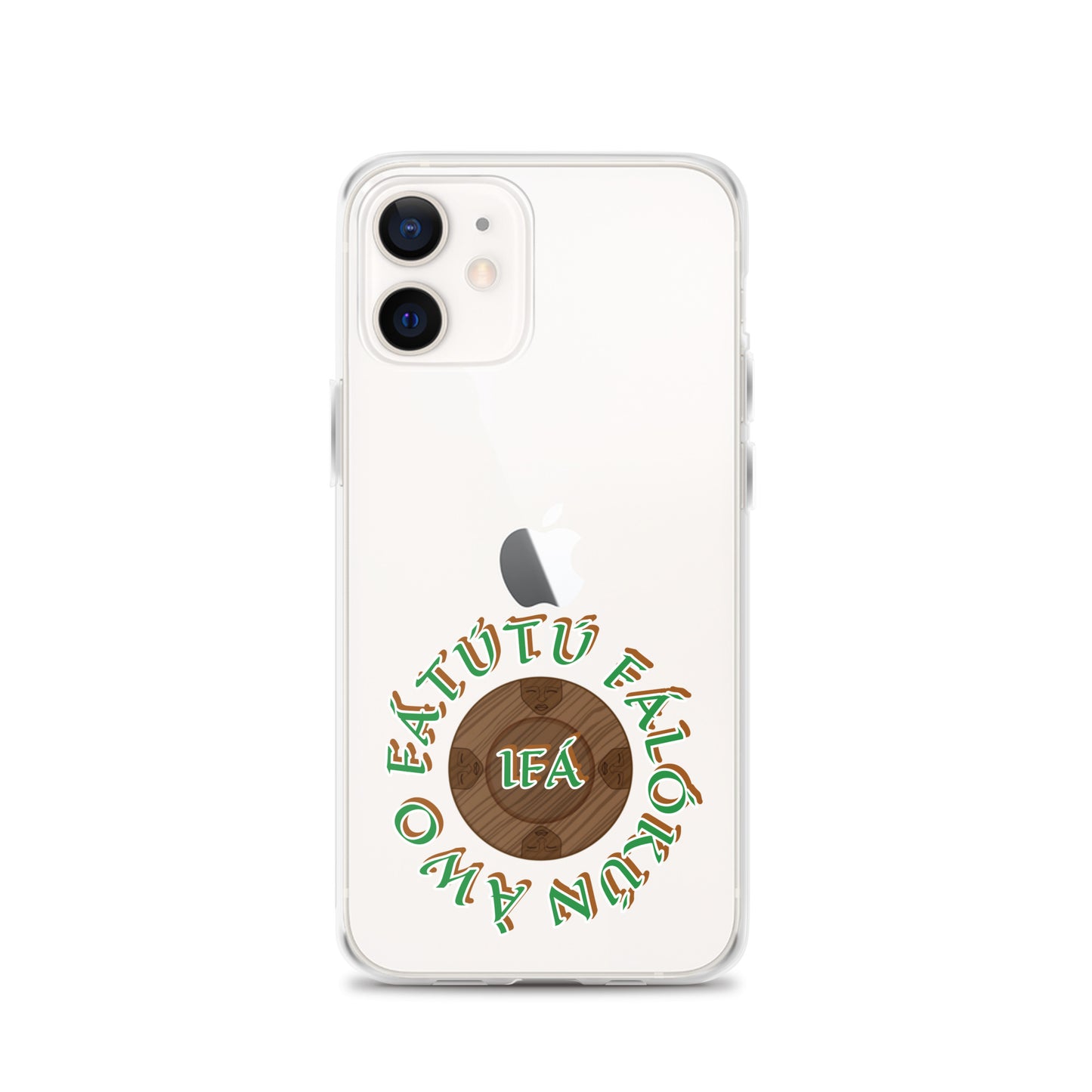 Personalized Egbe Logo 3 Clear Case for iPhone®