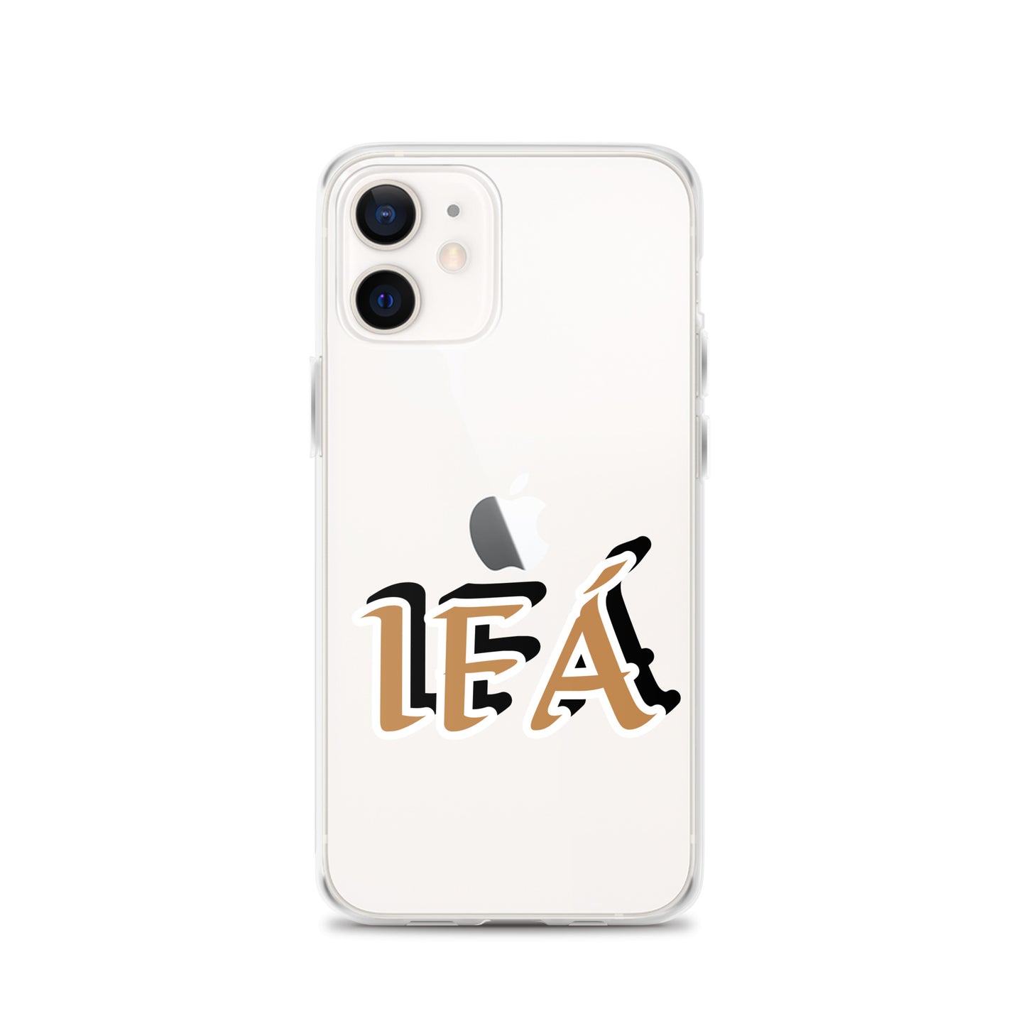 Ifa Gold/Black Clear Case for iPhone®