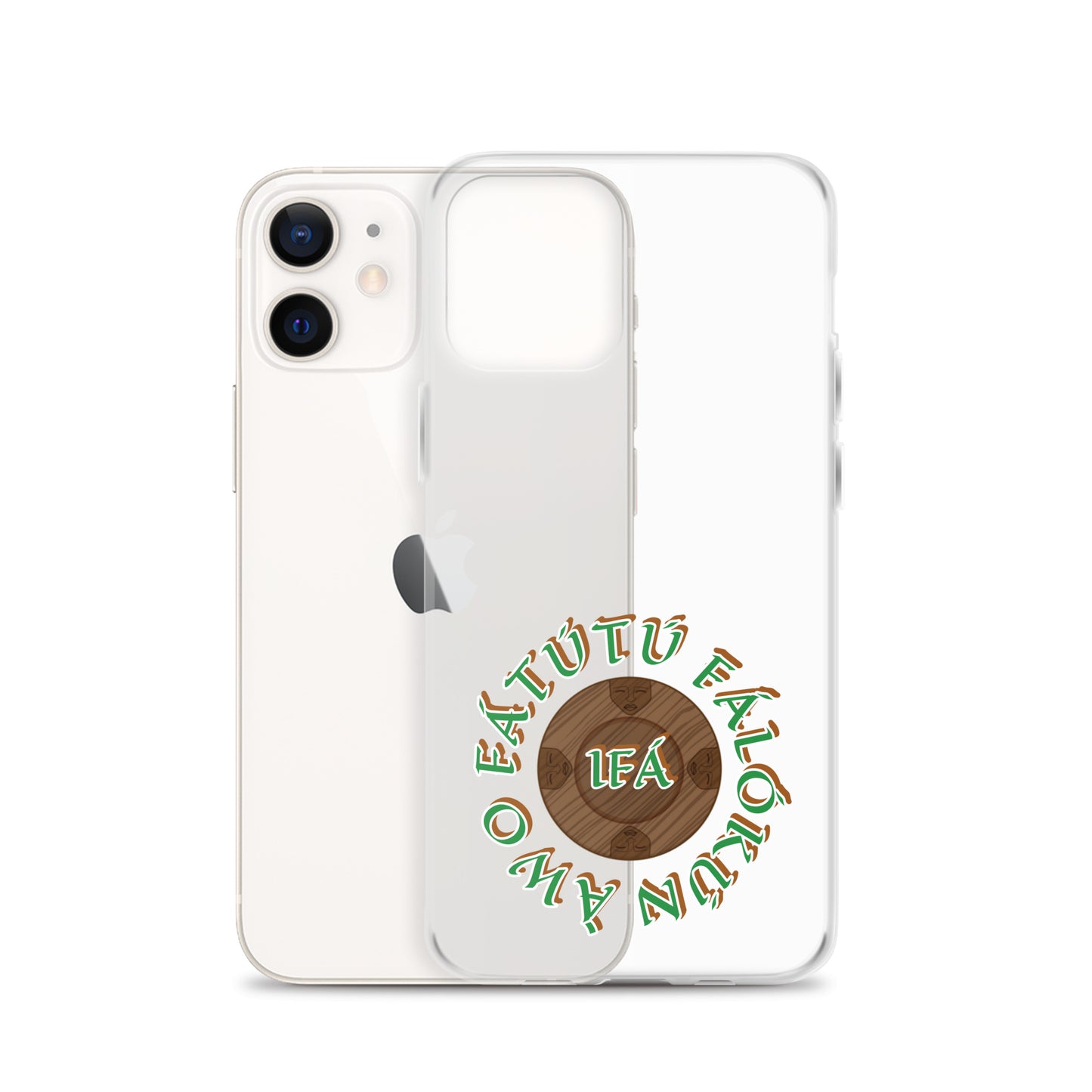 Personalized Egbe Logo 3 Clear Case for iPhone®