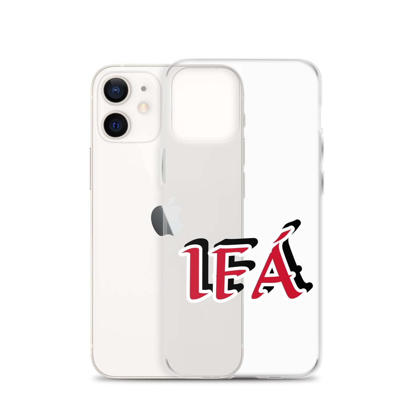 Ifa Red/Black Clear Case for iPhone®